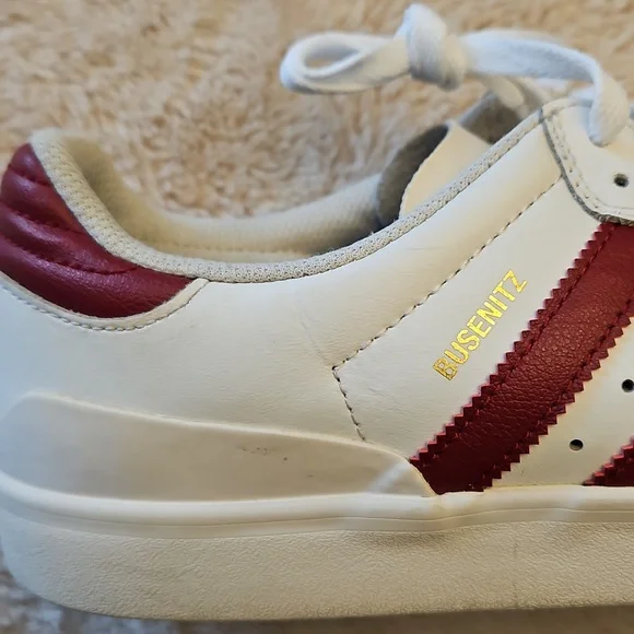 GUC Men's Adidas Busenitz White & Sneakers. Size 11. - Picture 6 of 9